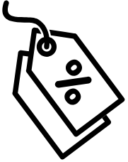 In-person discounts icon