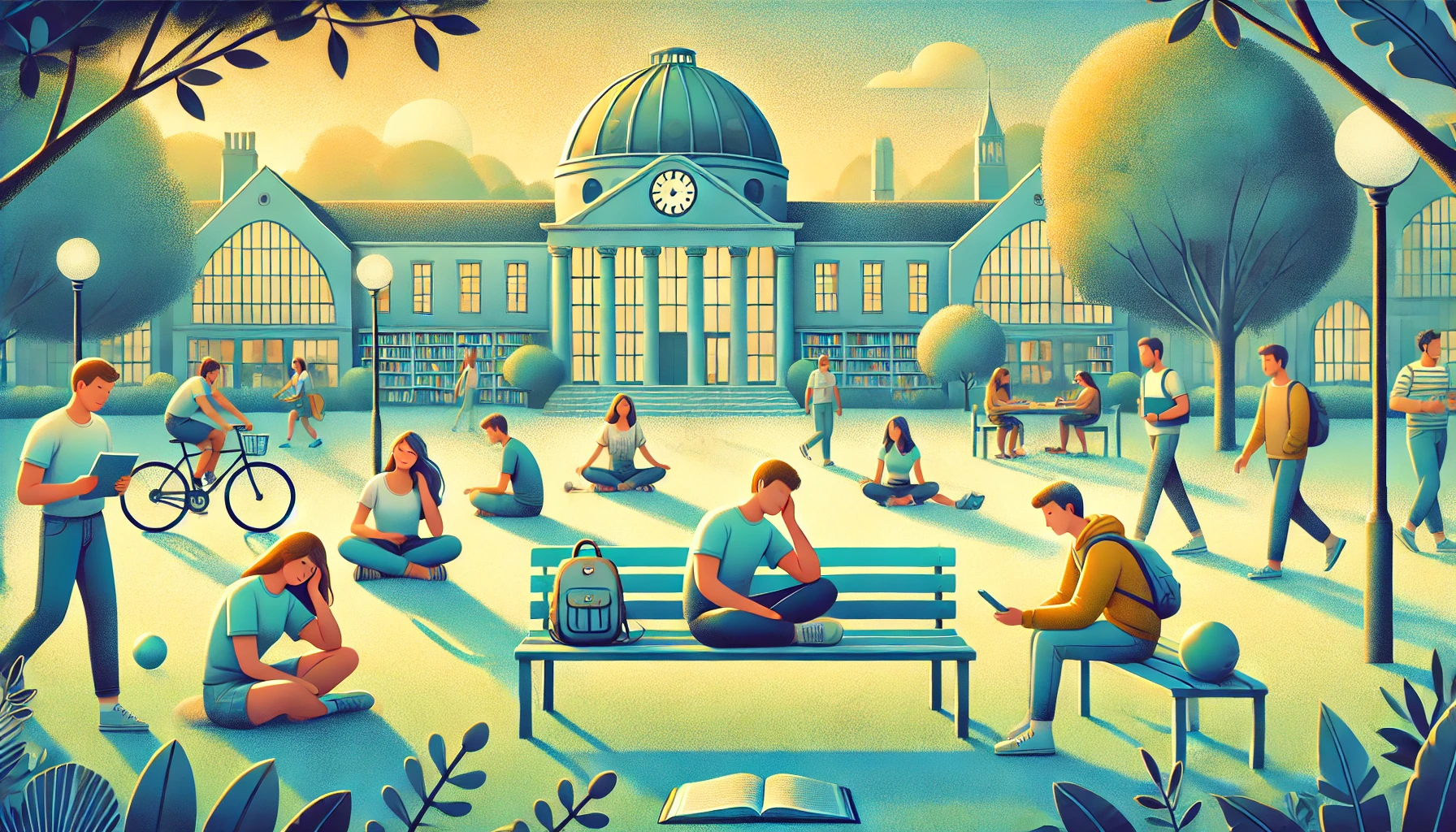 'Mental Health Matters: Recognising and Managing Stress at University' Image