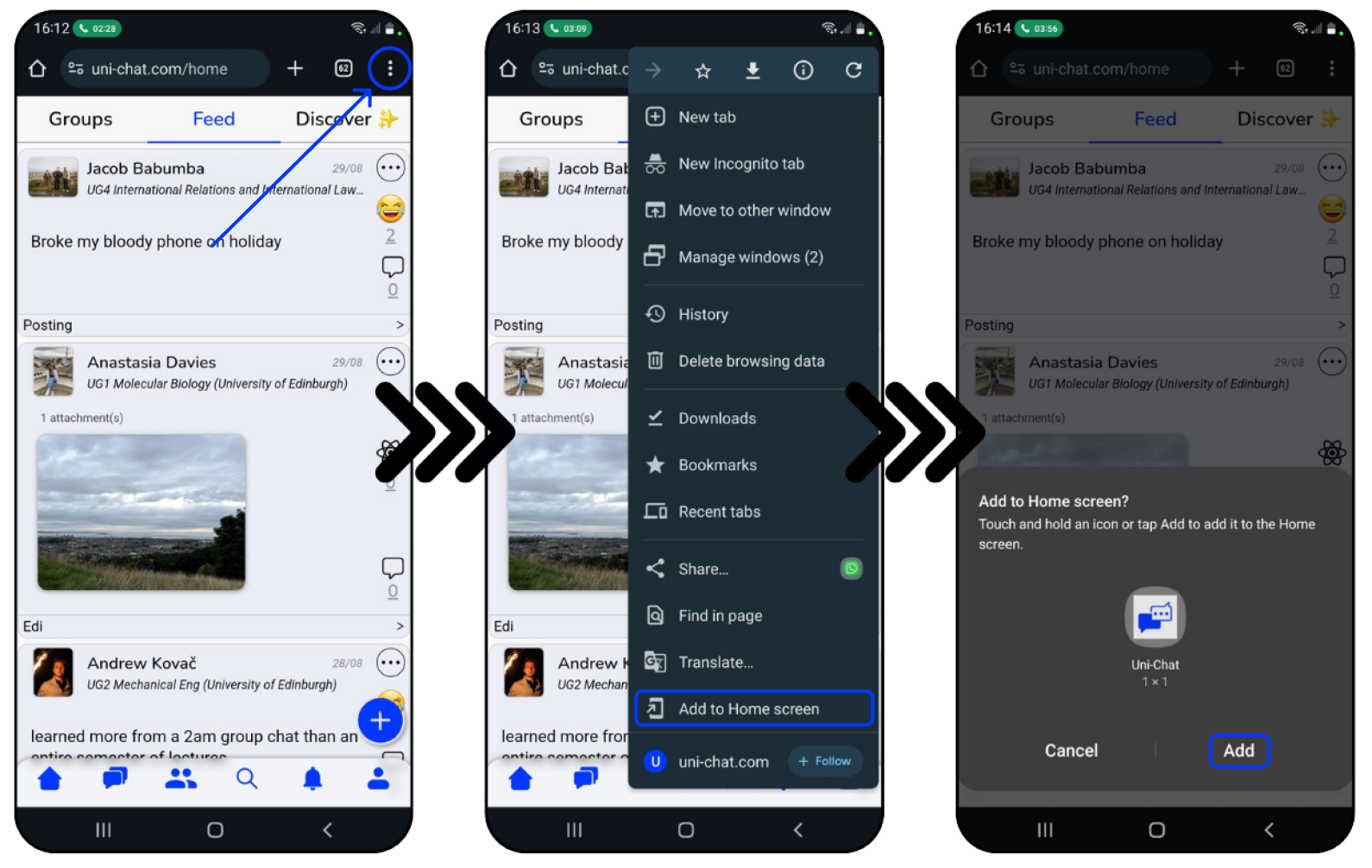 Demo to install app on Android Phone