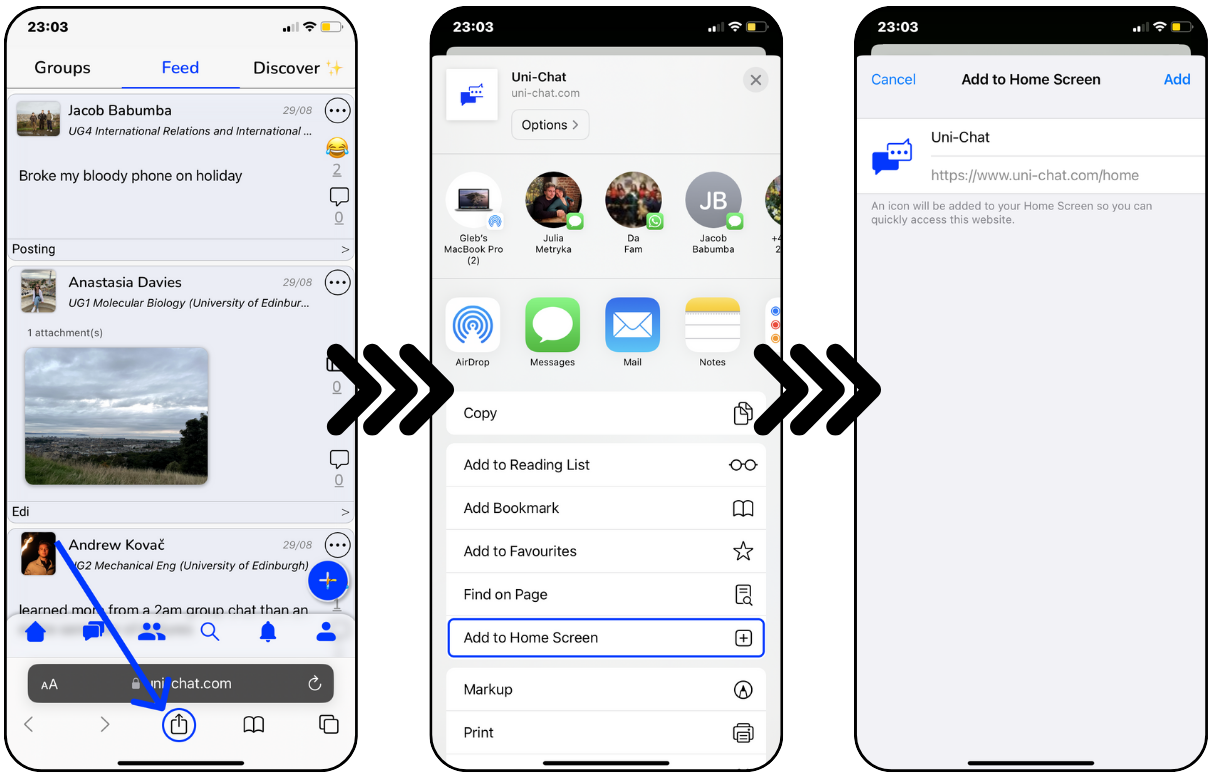 Demo to install app on iPhone