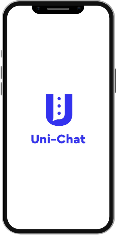 Uni-Chat Home page screenshot