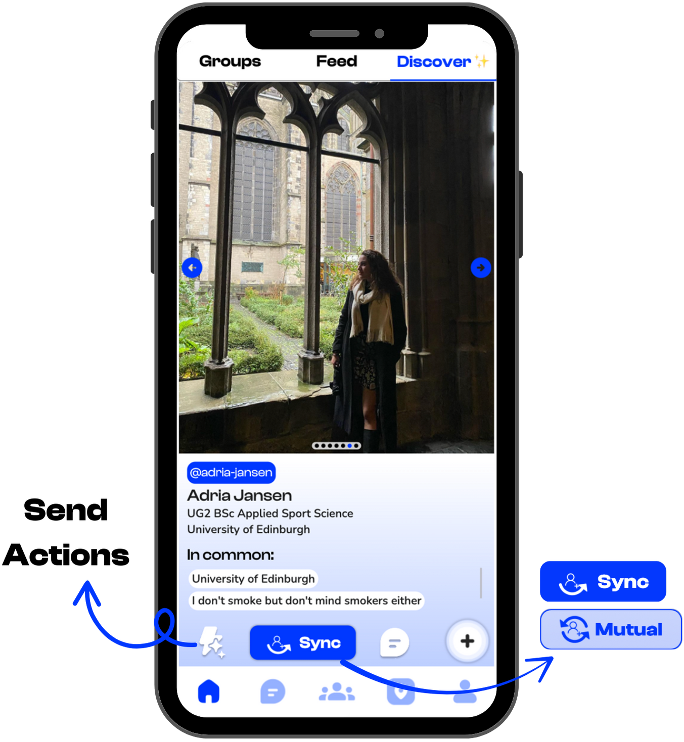 Interests Screenshot